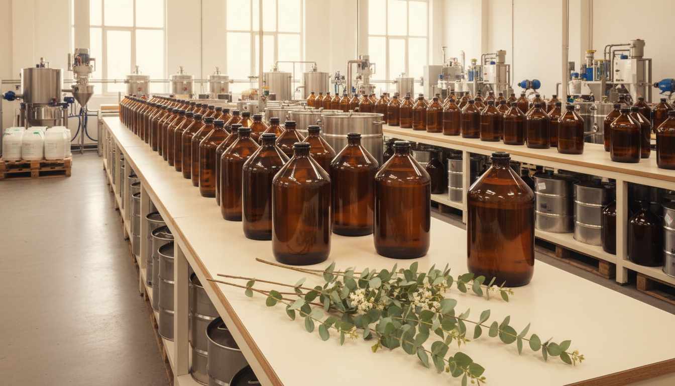 Lemon Eucalyptus Essential Oil for Perfumery & Fine Fragrance Blenders